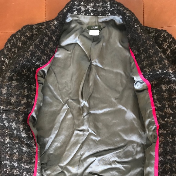 J Crew Jacket. Gorgeous. Iridescent details. Sz 2 - Picture 6 of 8